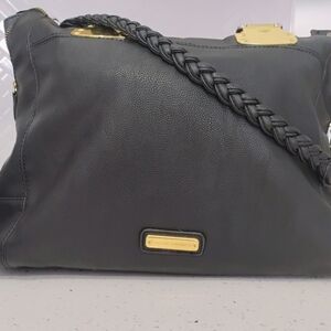 Steve Madden Black Leather Women's Bag